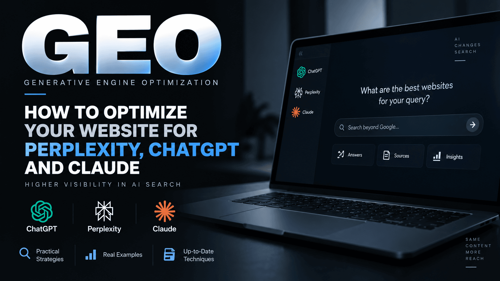 Generative Engine Optimization (GEO) Architecture: Optimizing Websites for Perplexity, ChatGPT, and Claude