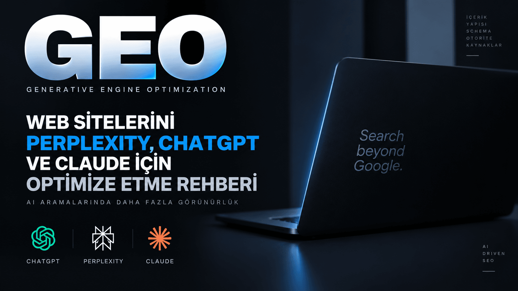 GEO (Generative Engine Optimization) Mimarisi: Web Sitelerini Perplexity, ChatGPT ve Claude İçin Optimize Etme Rehberi